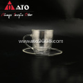 Clear Borosilicate Glass Teapot/Cup